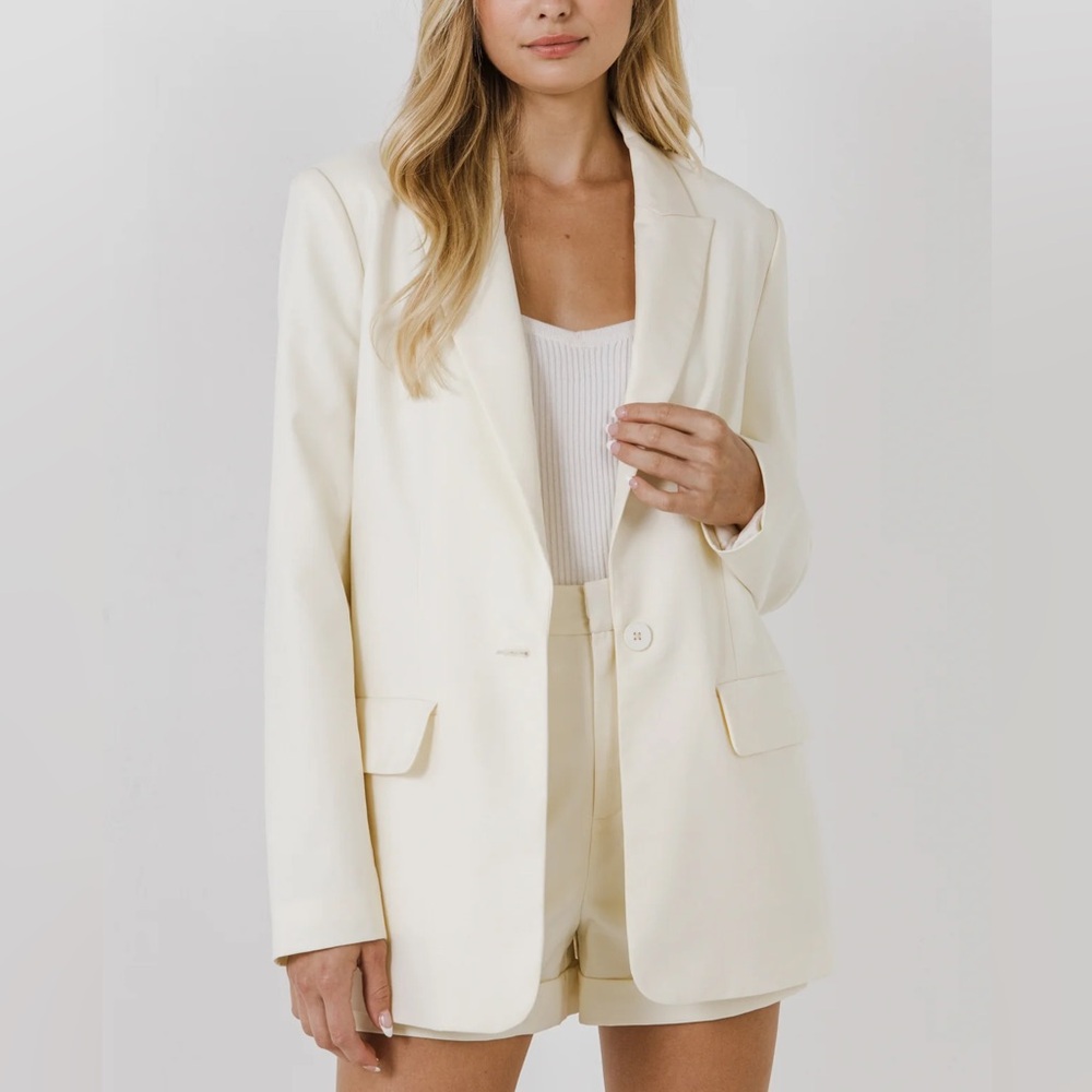 Endless rose SINGLE BREASTED BLAZER